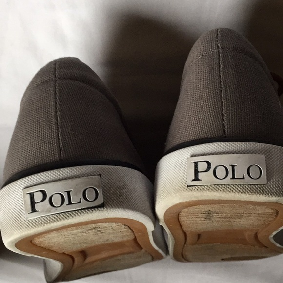 Polo Ralph Lauren Lace Up Canvas Sneakers - Picture 6 of 7